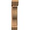 Ekena Millwork Funston Slat Smooth Bracket w/ Offset Brace, Western Red Cedar, 7 1/2"W x 30"D x 36"H BKT0806X30X36FST06SWR - alternate 2